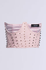 PRETTY BUT I BITE SPIKE BELT