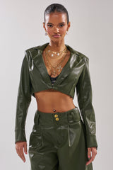 REMEMBER YOU CROPPED BLAZER