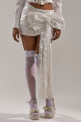 SHINING DOWN ON YOU SEQUIN MINI SKIRT