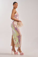 ALWAYS SHINING SEQUIN MAXI DRESS
