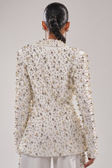 KEEP IT GOING EMBELLISHED BLAZER