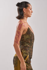 SHIGO BROCADE CORSET