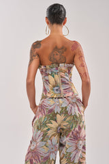 SUNFLOWER FIELDS CORSET