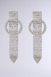 LOOP ME IN SILVER EARRING