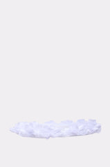 ROSEY CLIP ON HAT IN WHITE