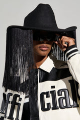 BE SO FR FRINGE BRIM HAT