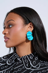 FANNED OUT EARRING