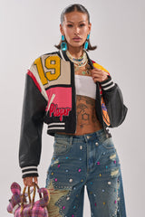NEW YORK NEW YORK VARSITY BOMBER