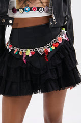 CINDY MULTI CHARM CHAIN BELT