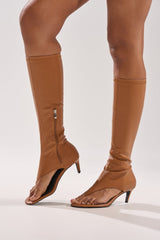 AZALEA WANG CECILE TAN PU SANDAL