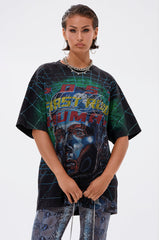 FIRST ROW METAVERSE OVERSIZED GRAPHIC TEE