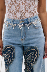 GIRLY CORE BLING CHAIN BELT