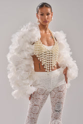 CHIARA FLORAL SHRUG