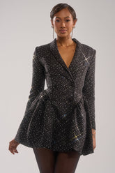 BACK IN BIZ MINI BLAZER DRESS