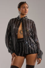 DANCE THE NIGHT AWAY BUTTON DOWN