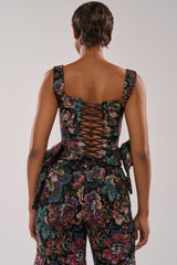 PRETTY LITTLE LADY BROCADE CORSET