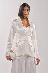 IRIS SATIN BLAZER