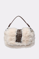 TO ASPEN FAUX FUR PURSE