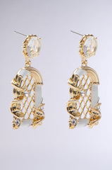 OUTTA THE WAY GOLD EARRING