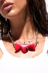 BITE ME STRAWBERRY NECKLACE