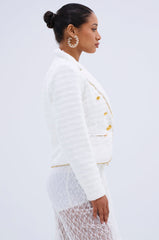 CARLOTTA TWEED BLAZER
