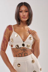 SARASOTA EMBELLISHED BRALETTE
