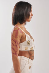 SARASOTA EMBELLISHED BRALETTE