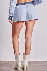EASY LOVER POPLIN SHORT