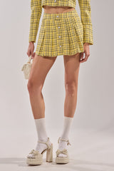 FINN TWEED MINI SKIRT