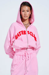 HATERS CLUB ZIP UP HOODIE