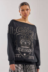 ROYAL OVERSIZED SWEATSHIRT