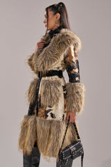 FREYA FUR TRIM TRENCH