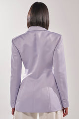 PERFECT FIT BLAZER IN LILAC