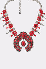 TAKE ME OUT STONE NECKLACE