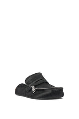 AZALEA WANG LIMERICK BLACK METAL EMBELLISHMENT FLAT