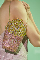 A-MAZING FRENCH FRY BLING PURSE