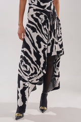 NATOMA FLORAL MAXI SKIRT