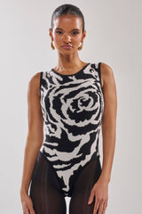 NATOMA FLORAL BODYSUIT