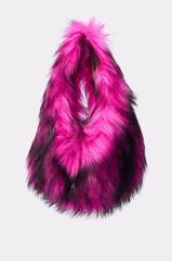 IN NYC FAUX FUR PURSE