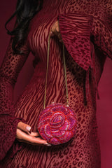 NOT THAT KIND OF ROSE PURSE