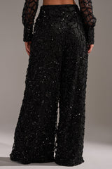 ROXY SEQUIN PALAZZO PANT