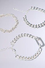 IZZY SILVER BRACELET SET