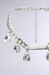 STAY DRIPPING IN DIAMONDS NECKLACE