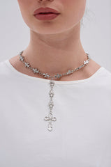 DEDE CROSS NECKLACE