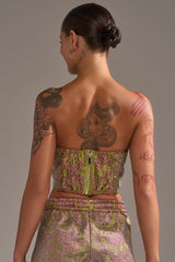 TIME AND TIME AGAIN RHINESTONE CORSET
