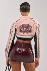 NEVER BETTER CROPPED BOMBER
