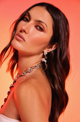 TOO WAVY EARRING IN SILVER