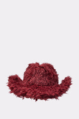 FOR THE VIBES FAUX FUR COWBOY HAT