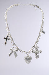 IT GIRL SILVER NECKLACE