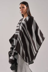 WILD CHILD KNIT PONCHO